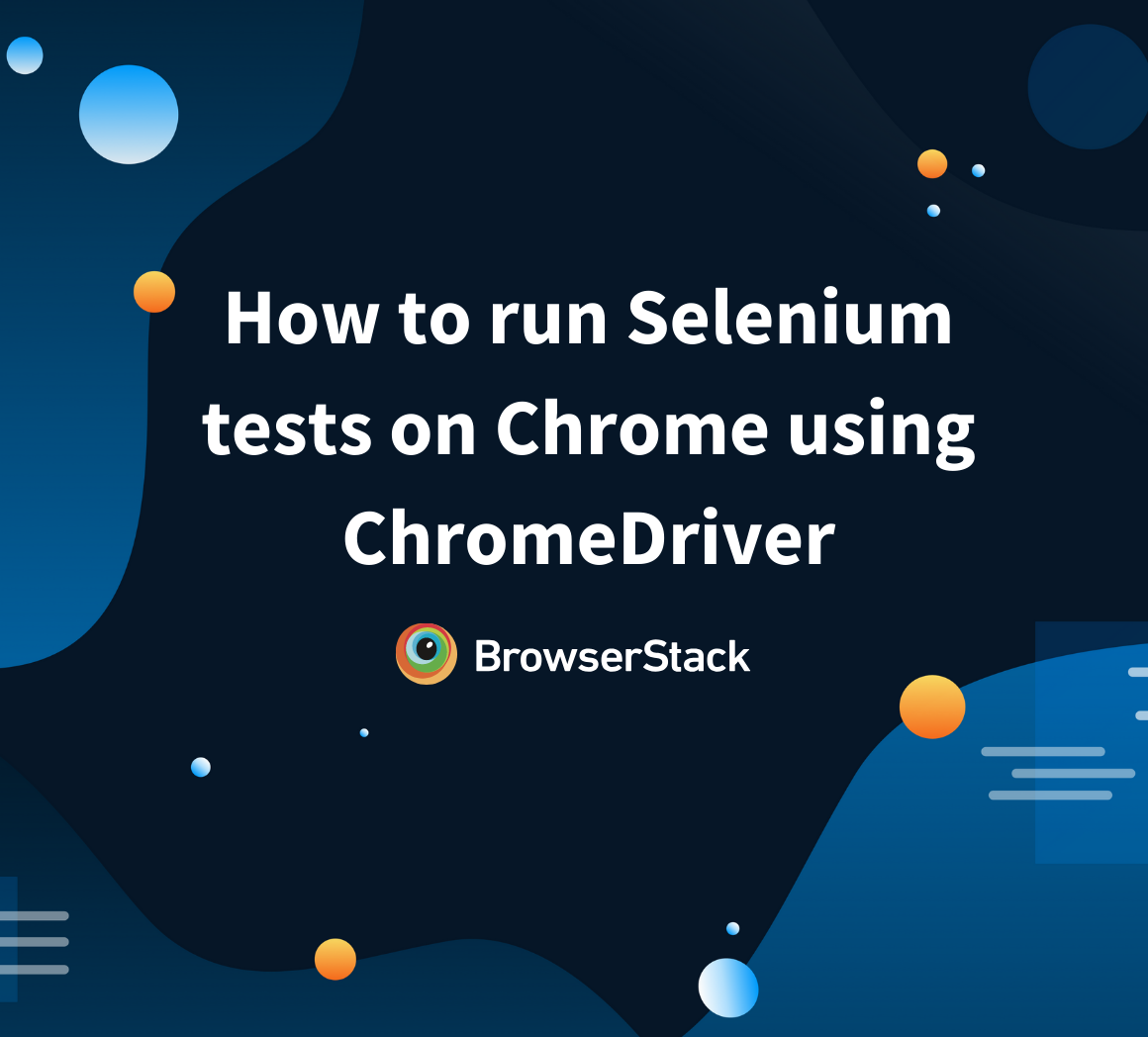 chrome drivers for automated tests mac
